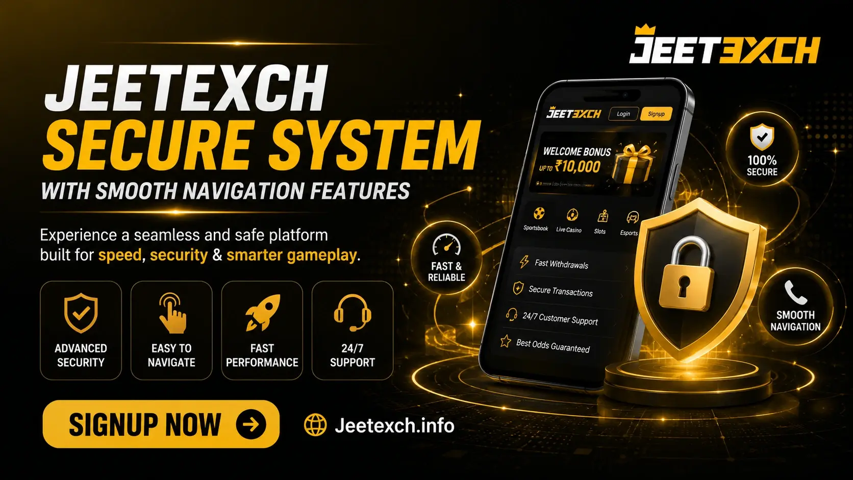 Jeetexch Secure System with Smooth Navigation Features