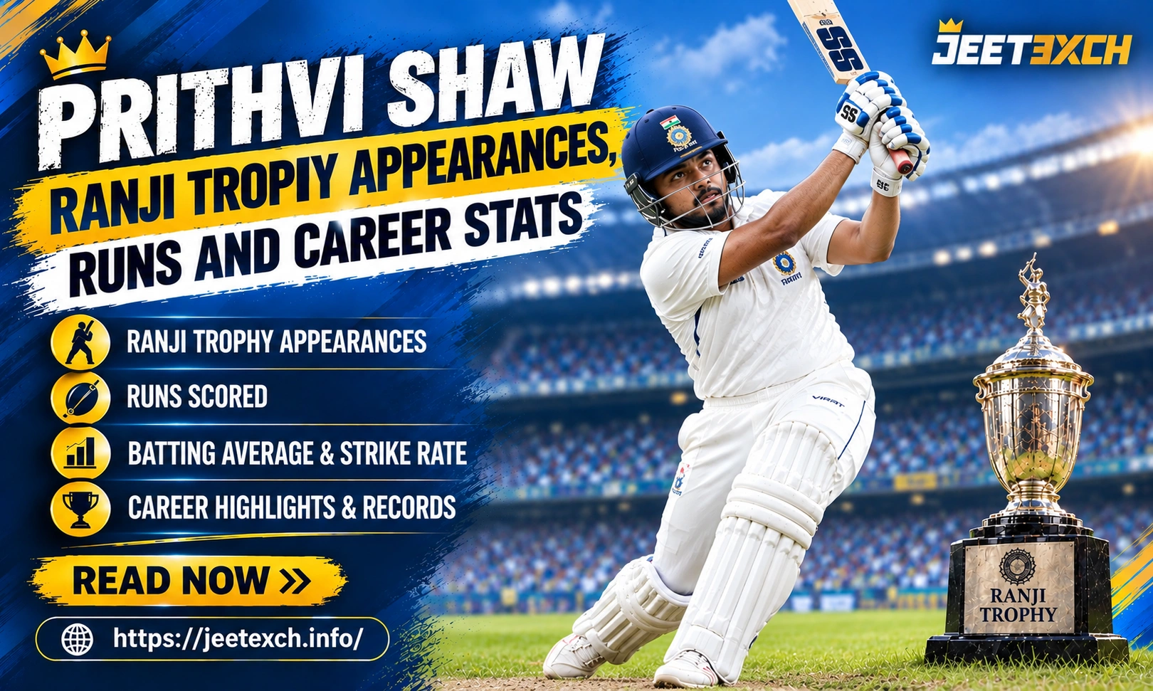 prithivi-shaw-ranji-appearances